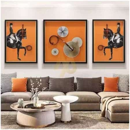 Equestrian 3in1 Luxe Wall Art