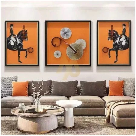 Equestrian 3in1 Luxe Wall Art