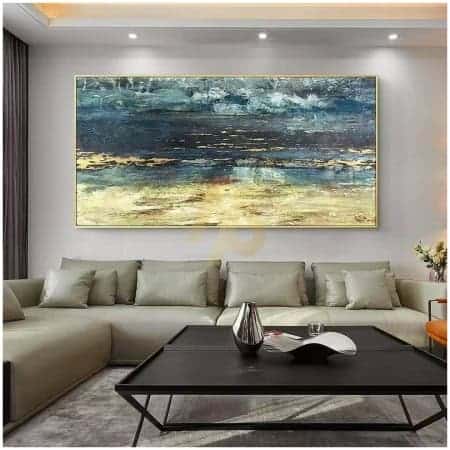 Coastal Serenity Hand-Painted Frame