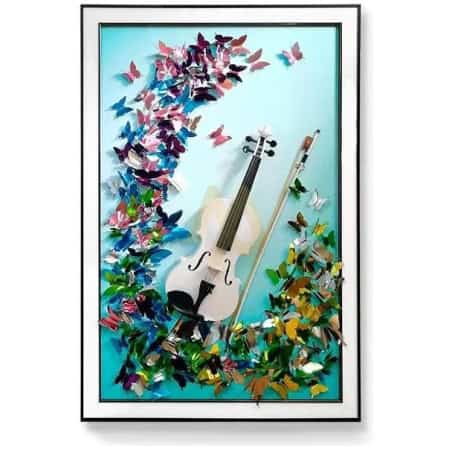 Melody of Butterflies 3D frame