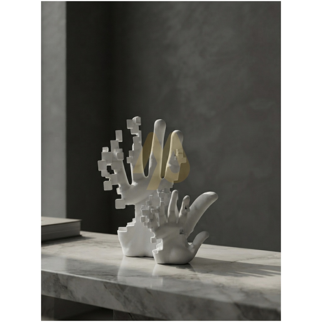 Fragmented Hand Sculpture