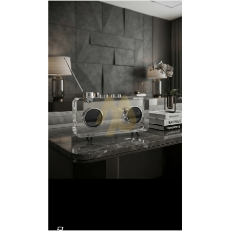 Acrylic Decorative Radio