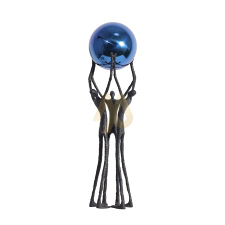 Unity Sphere Metal Sculpture
