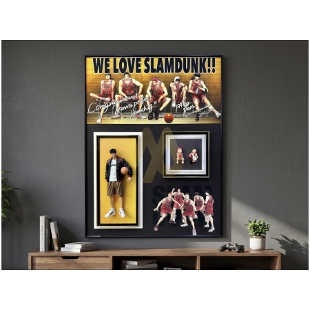 3D Basketball Themed Wall Frame