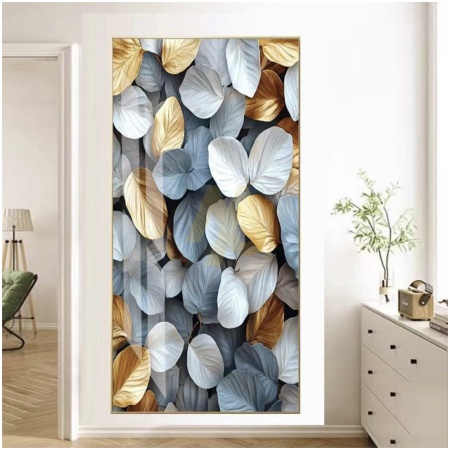 Botanical Harmony Leaf Acrylic Wall Art