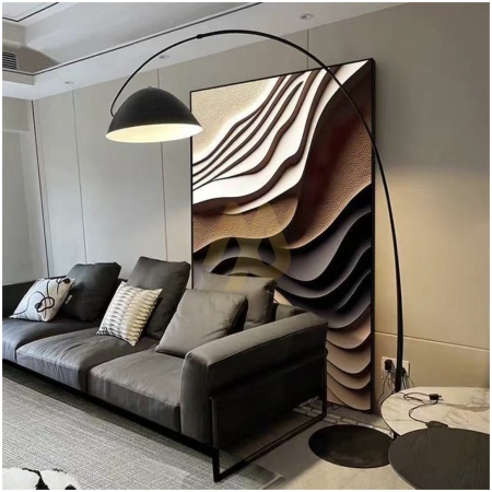 Desert Wave Abstract Frame