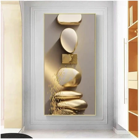 Golden Stone Stack Frame
