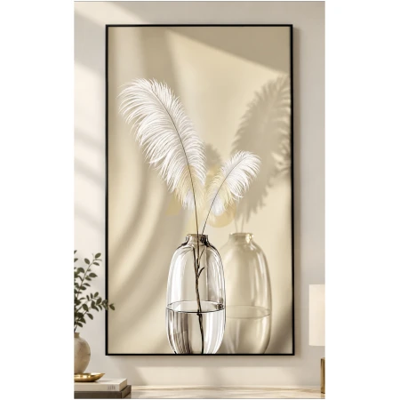 Crystal Feather Elegance Frame